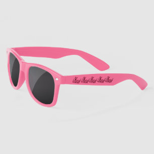 De Soleil Sarah Noms Rouge Et Rose, UV Protéger Les Lunettes