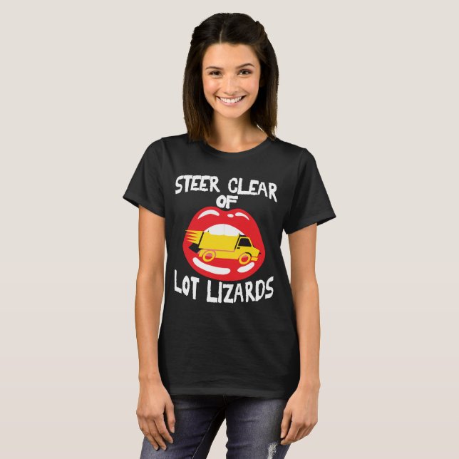 De sort de lézard cadeau drôle de T-shirt de (Devant entier)
