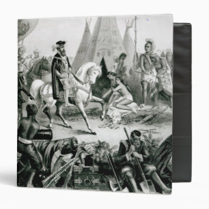 De Soto Discovering the Mississippi Binder