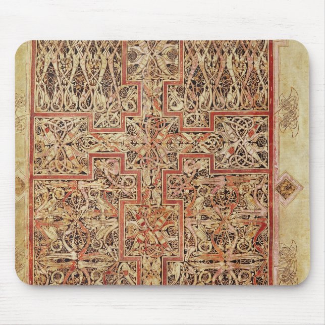 De Souris Page du tapis Fol.220, du Lichfield (Devant)