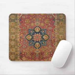 De Souris Tapis persan asiatique Kashan or rouge
