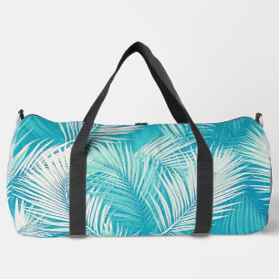De Sport Aqua Palm Fronds Travel Duffel Sac