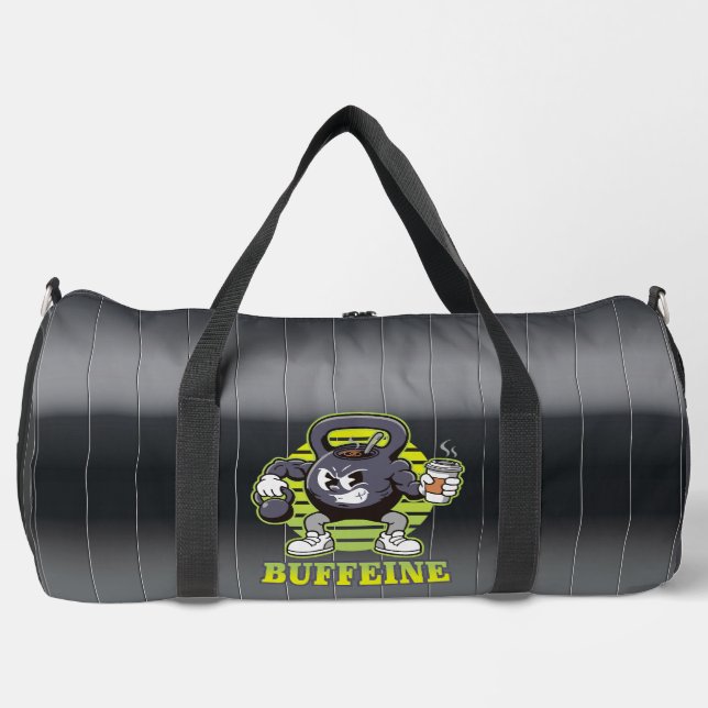 De Sport Buffeline Gym Kettlebell caractère Duffel sac (Recto)