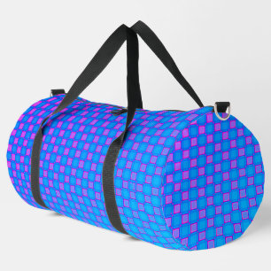 De Sport Imprimer Couper Sac à coudre Clair bleu violet des