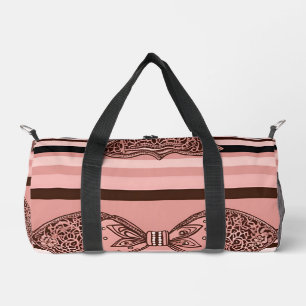 De Sport Nœuds papillons en rose impression d'art IA Sac à