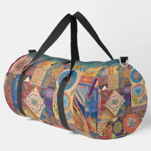 De Sport Patchwork Mandala Duffle sac
