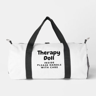 De Sport Poupée thérapeutique dans un sac fourre-tout