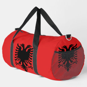 De Sport Print Cut Sac à coudre avec drapeau d'Albanie