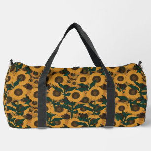 De Sport Sac à coudre à impression Sunflower