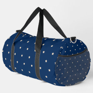 De Sport Sac à coudre avec impression d'étoiles blanches su