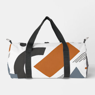 De Sport Sac à coudre et imprimer à motif géométrique