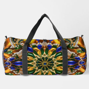 De Sport Sac à coudre imprimé avec les couleurs du Brésil