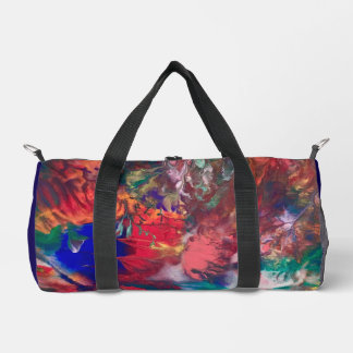De Sport Sac à double hippie coloré Abstrait