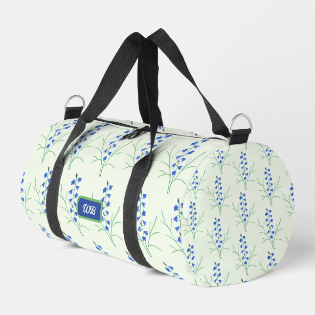 De Sport Sac Bluebells Pale Green Duffel (Coin gauche)