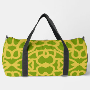 De Sport Sac Duffel Design moderne vert et jaune classique