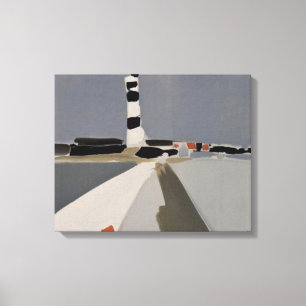 de stael le phare, 1953, Nicolas de Staël Canvas Print