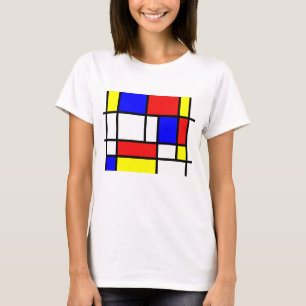 De Stijl - Colorful and geometric Mondrian style T-Shirt
