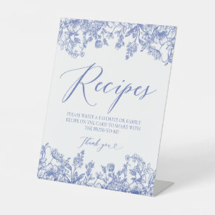 De Table Carte Floral Bleu Recette Signe Laisser Votre Rece
