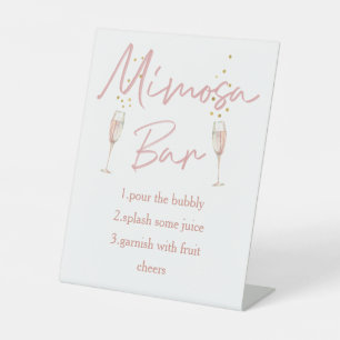 De Table Chic calligraphe douche nuptiale signe barre mimos