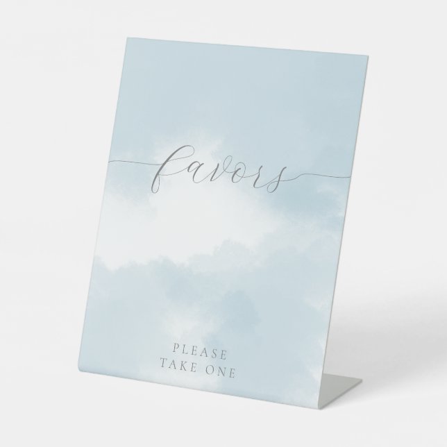 De Table Cloud Neuf Faveurs Fête des mariées Signe (Recto)