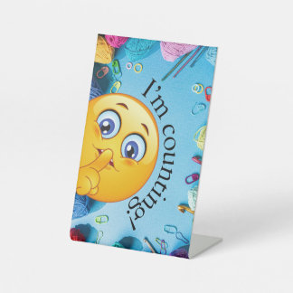 De Table Je compte le signe permanent pour Crochet ou Trico