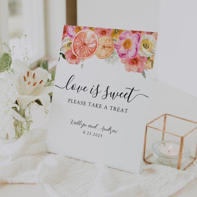 De Table L'amour est doux S'il vous plaît prendre un signe  (Créateur téléchargé)