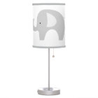 Lampe à éléphant gris