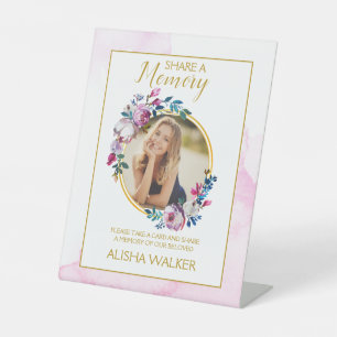 De Table Minimalisme violet Partager un signe funéraire mém