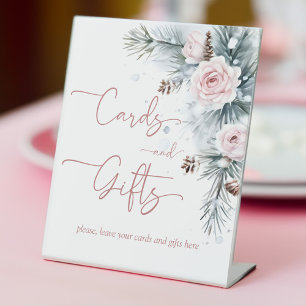 De Table Neige en amour hiver nuptiale douche signe cadeau