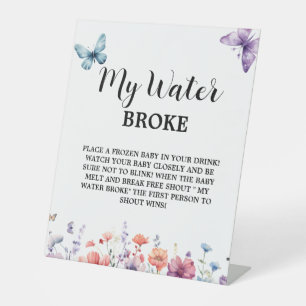 De Table Pastel my water brisé Baby Baby shower signe du je