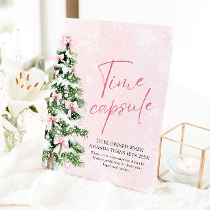 De Table Pink Bows Noël Arbre Temps Capsule Jeu Signe