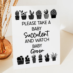 De Table Signe Baby shower "S'Il Vous Plaît Prendre Un Succ