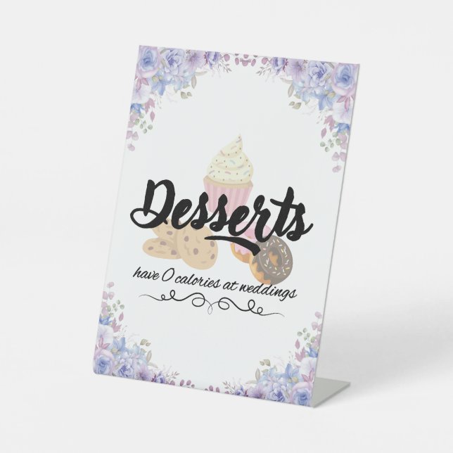 DE TABLE SIGNE DES DESSERTS MARIAGES (Recto)