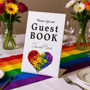 De Table 🌈 Signe du livre d'or Flourissez Ensemble