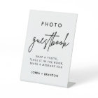 Signe du livre d'or photo Mariage moderne