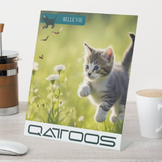 DE TABLE SIGNE PÉDESTAL QATTOOS