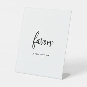 De Table Signe Rustique Script Wedding Favors