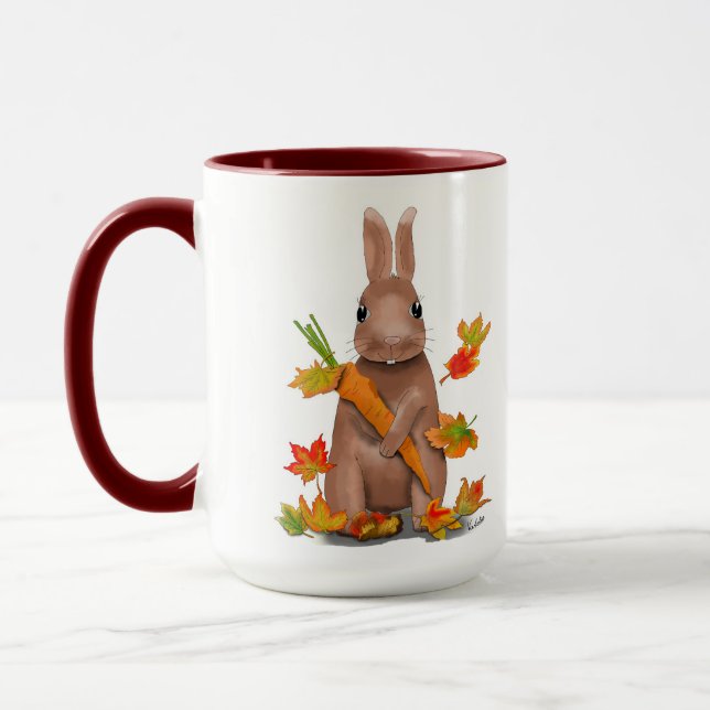 DE Tasse de lièvre en automne (Gauche)