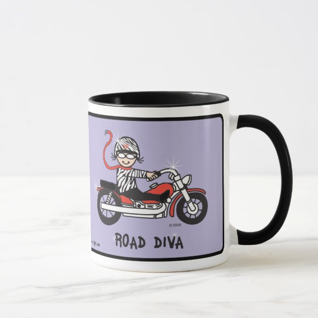 de tasse de sonnerie de diva de route demi (Droite)