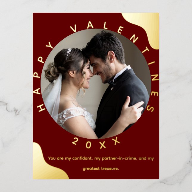 De Vacances En Aluminium Carte postale simple pour valentines photo (Recto)