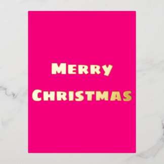 De Vacances En Aluminium Crimson Festive Joyeux Noël Carte postale