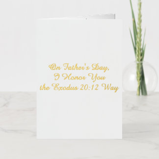 De Vacances Métallisée Carte fête des pères