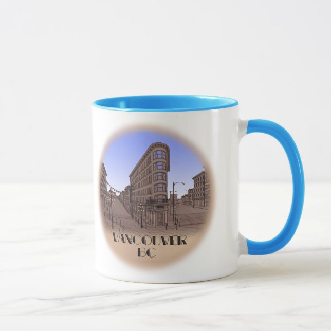 De Vancouver tasses et verres de tasses de café (Droite)