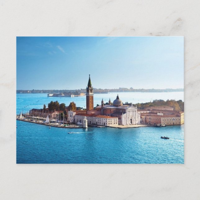 De Venise avec carte postale Amour (Devant)