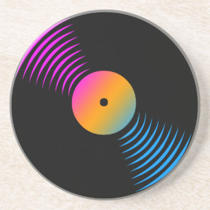 De Verre En Grès Corey Tiger 80s Retro Vintage Vinyl Record Dessous