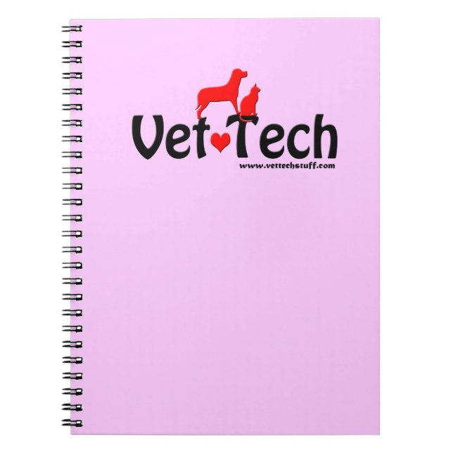 de vétérinaire de technologie de carnet rose (Devant)