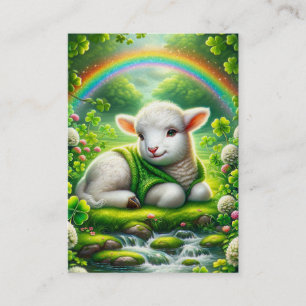 De Visite Agneau précieux - Carte Psalm 23 KJV