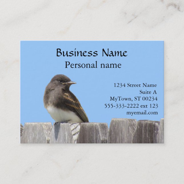 De Visite Bus. Carte - Catcher sur clôture (Devant)