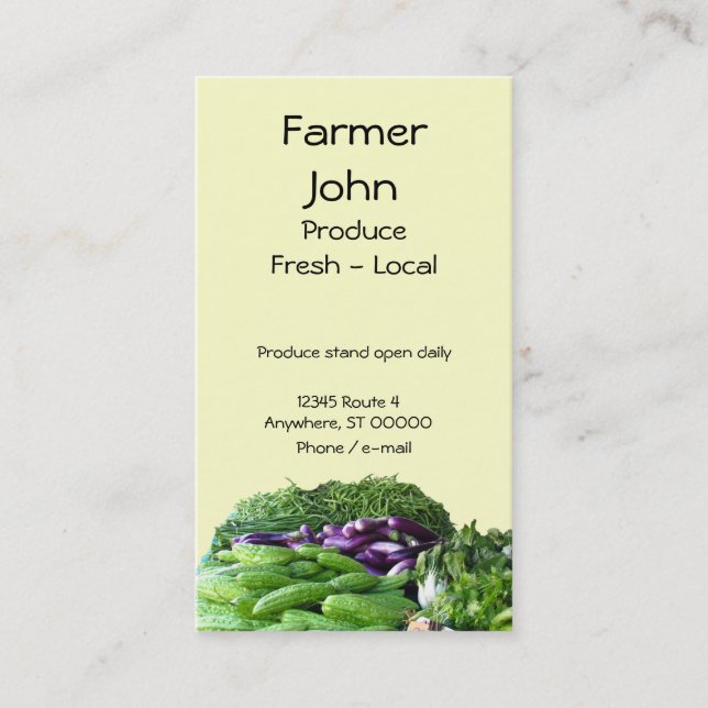 De Visite Bus. Carte - Produire (Devant)