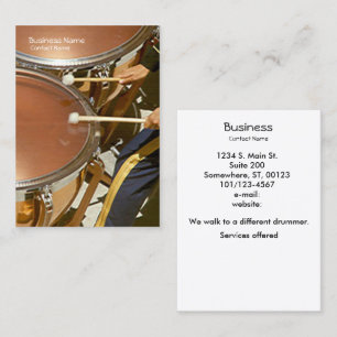 De Visite Bus. Carte - Timpani